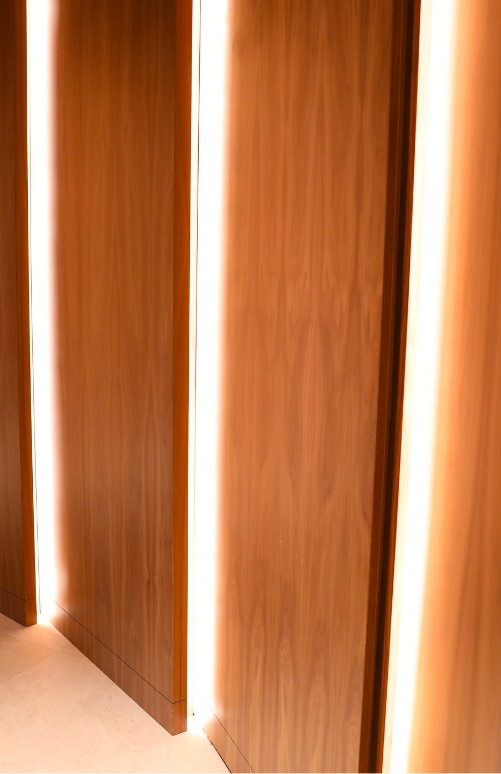 Everton hospitality lounge photography at Hill Dickinson Stadium