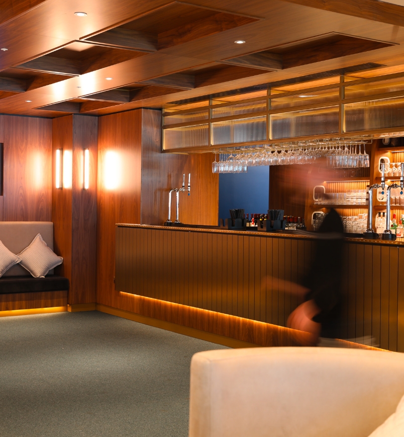 Everton hospitality lounge photography at Hill Dickinson Stadium